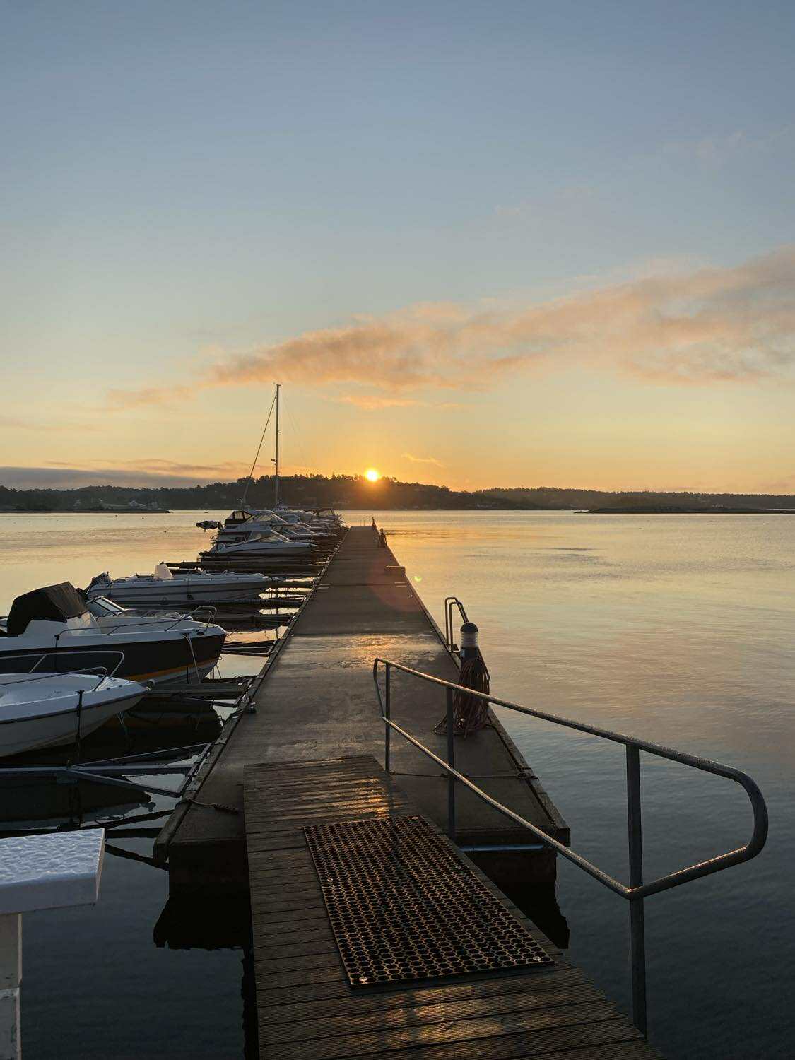 The sunrise
